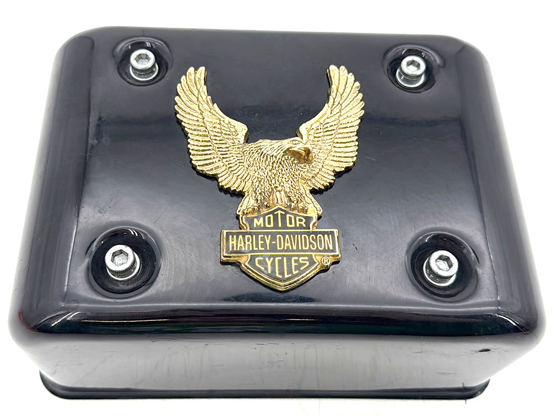 2002 Harley Dyna FXD Super Glide OEM Electrical Side Cover Tray Panel