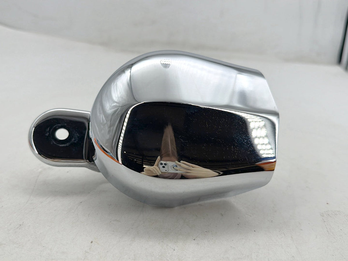 2010 Harley Street Glide Touring FLHX OEM Horn Signal Klaxon Chrome Cover