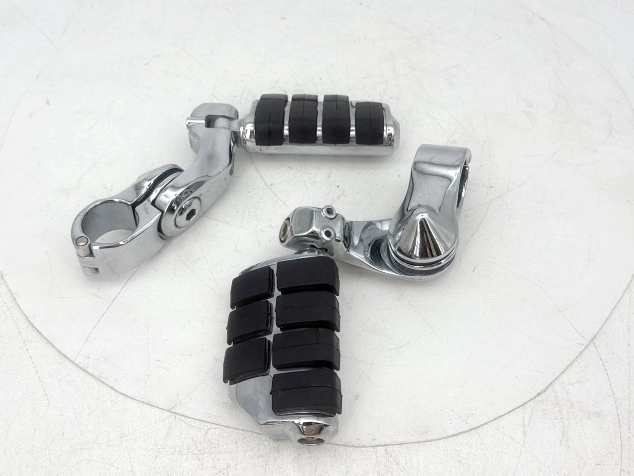 2007 - 2012 Harley-Davidson Touring Electra Glide Ultra Front Right Left Highway Foot Pegs KUR-4050