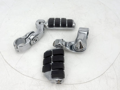 2007 - 2012 Harley-Davidson Touring Electra Glide Ultra Front Right Left Highway Foot Pegs KUR-4050