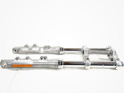 2015 Harley Dyna Low Rider FXDL OEM Front Triple Tree Set & LH RH Fork Legs Sliders