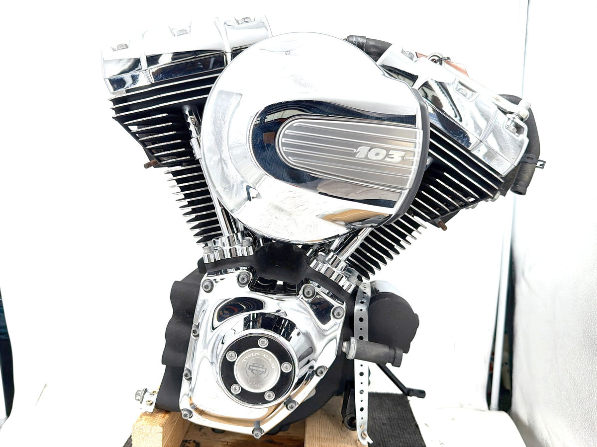 14 Harley Electra Glide Touring Ultra Twin Cam 103 Engine Motor Twin-Cooled 17K