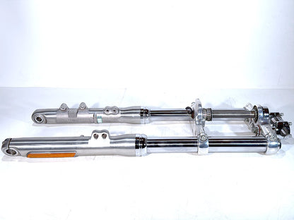 2007 - 2017 Harley-Davidson Dyna Super Glide Custom Front Triple Tree Set & LH RH Fork Legs Sliders 45538-06A