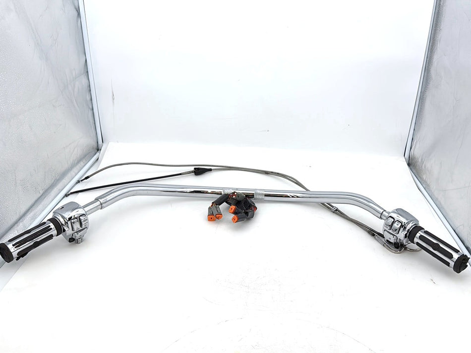 03 Harley Touring Road King Classic Handlebars Left Right Switch Controls CHROME