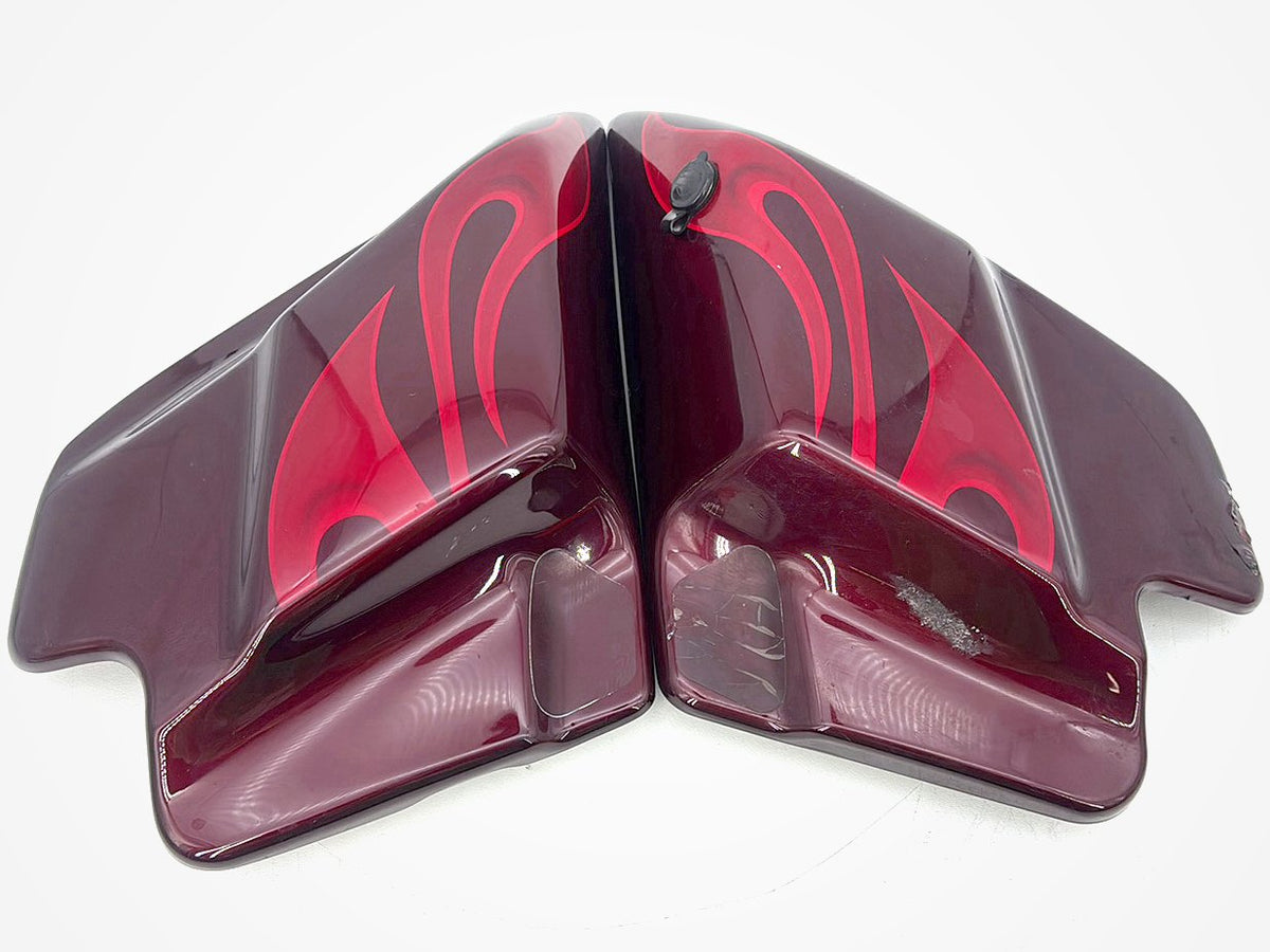 02 Harley Touring CVO Screamin Eagle Road King OEM Left Right Side Fairing Cover