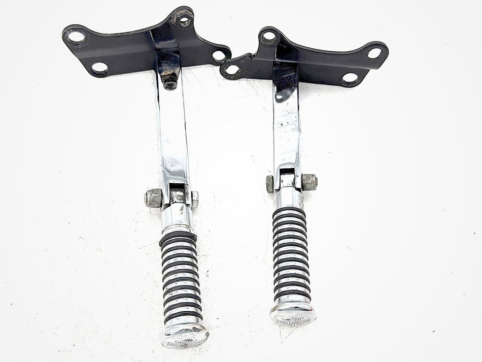 1997 Harley Sportster 1200 Custom XL1200C OEM Left & Right Foot Pegs Foldable