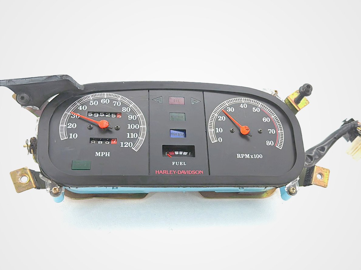 94 Harley Electra Touring Classic Speedo Tacho Speedometer Tachometer Gauges 59K