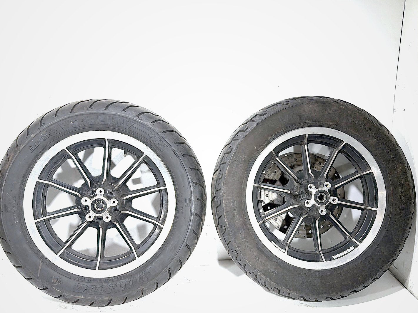 1994 Harley Electra Glide Touring Classic OEM Front & Rear Wheel Rim Tire 16"