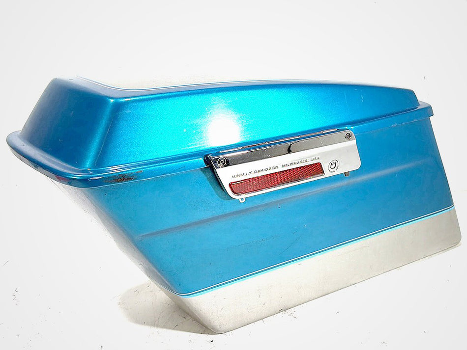 94 Harley Electra Glide Touring Classic Left 1 Saddlebag Luggage NO Key CRACKED
