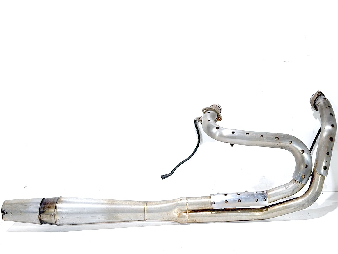 2009 Harley Dyna Street Bob Exhaust System Header Pipe Thunderheader 2 into 1