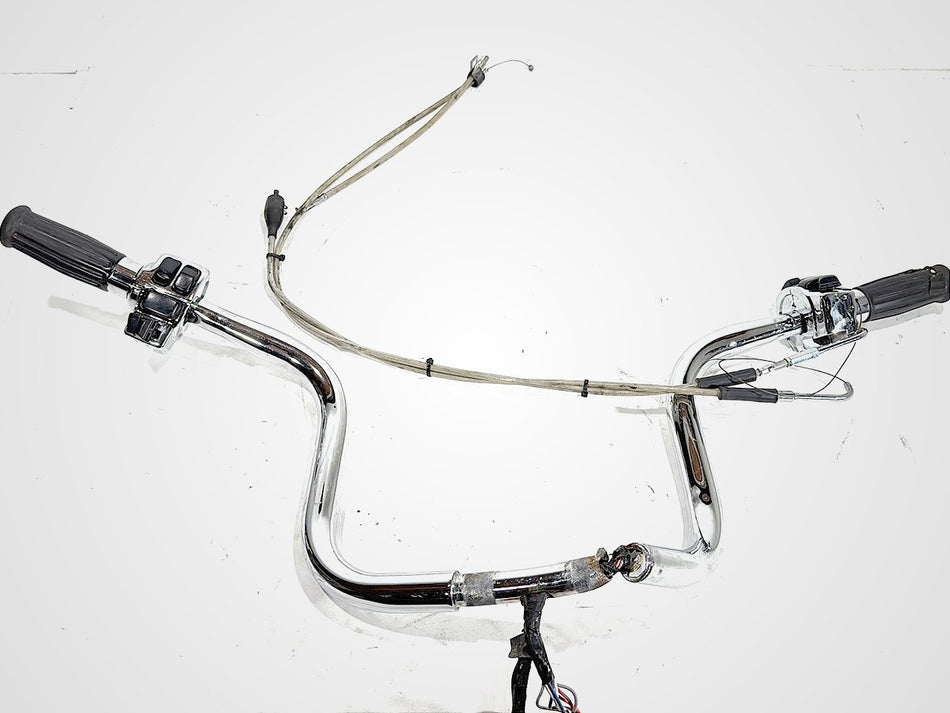 04 Harley Road King Touring Classic OEM Handlebars Left Right Switches Controls