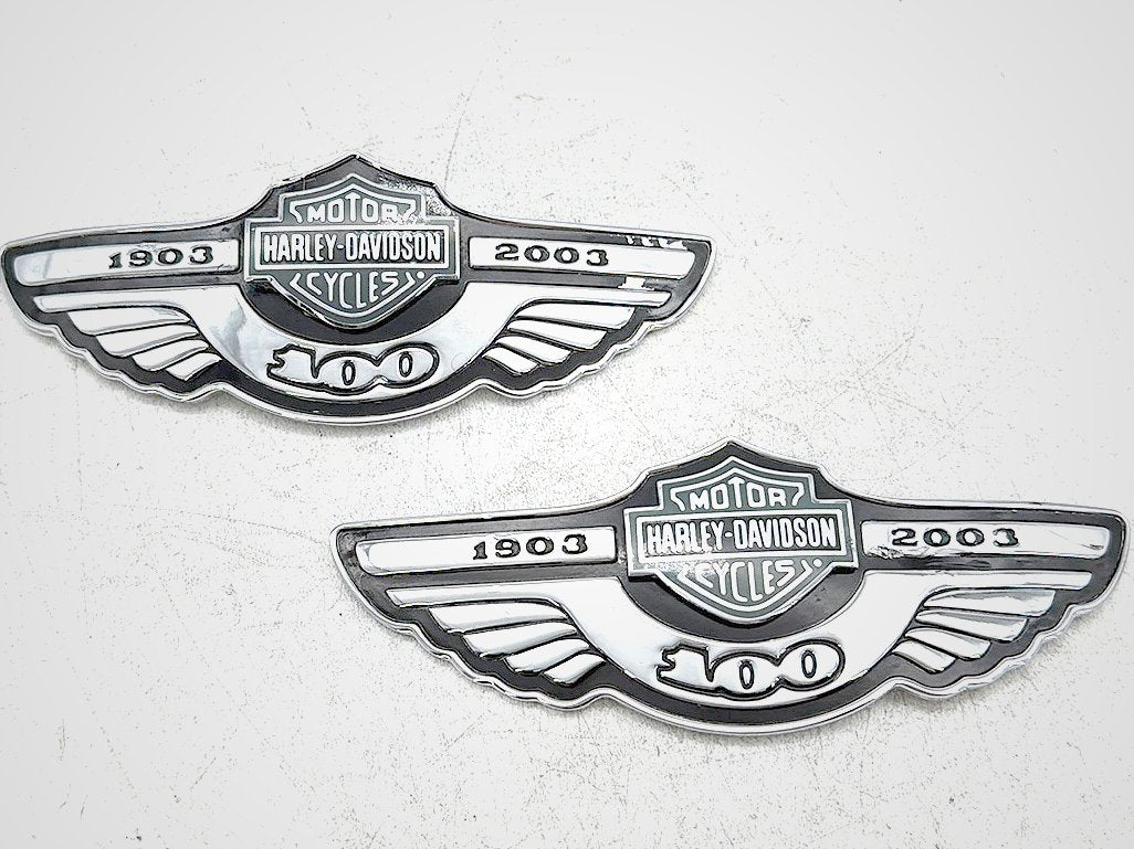 2003 Harley Electra Glide Touring FLHTI OEM Fuel Tank Badges Trim Logo Sticker