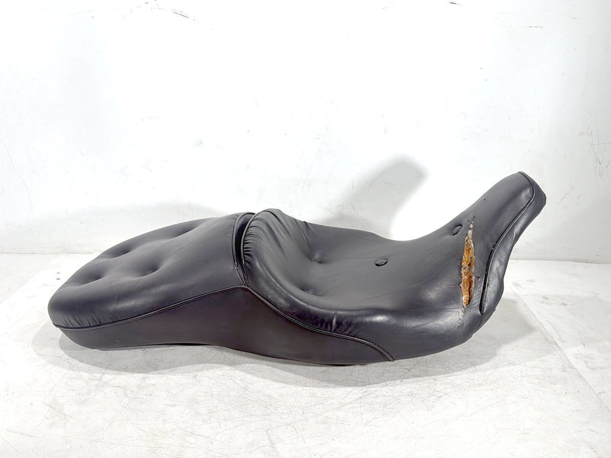 07 Harley Street Glide Touring FLHX OEM Passenger Rider Driver Seat Saddle TORN
