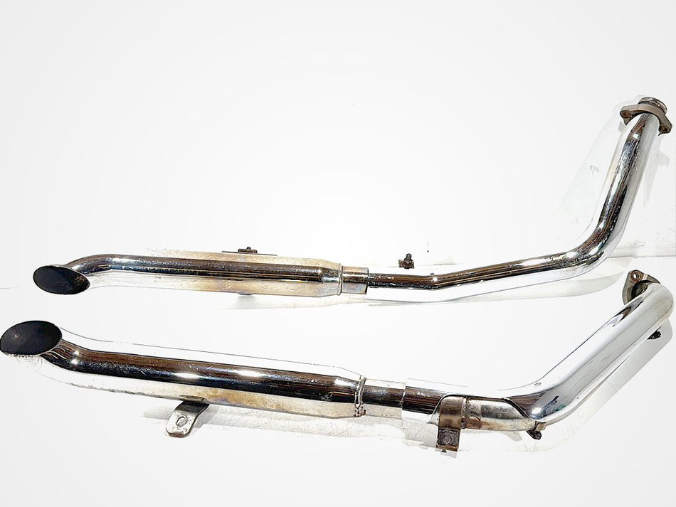 2004 Harley Heritage Softail Classic FLSTCI OEM Exhaust Header Pipes Muffler