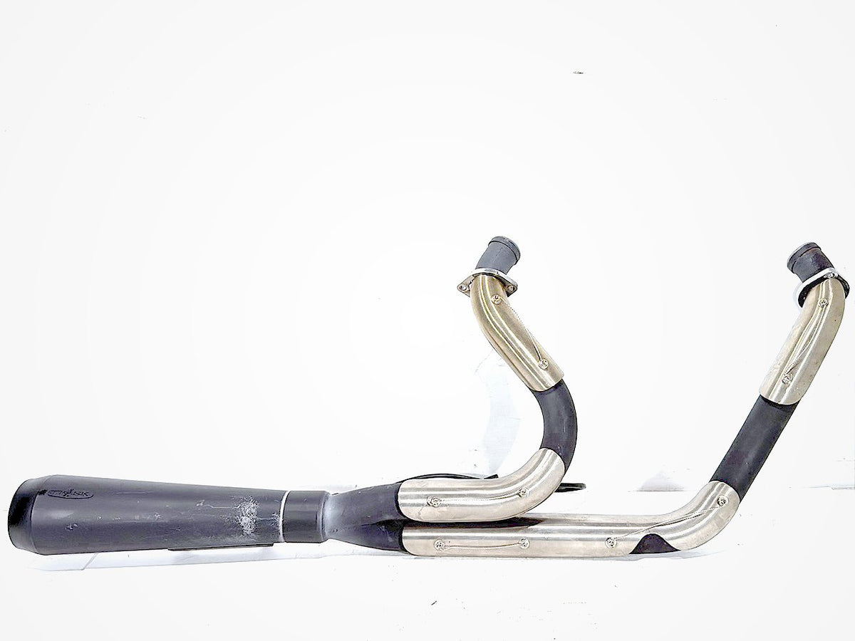 2011 Harley Road Glide Touring FLTRX Exhaust System Header Pipe TRASK 2 into 1