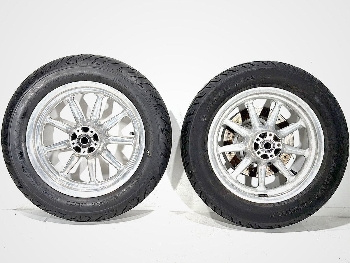 2006 Harley Electra Glide Touring Ultra OEM Front & Rear Wheel Rim Tire 16"
