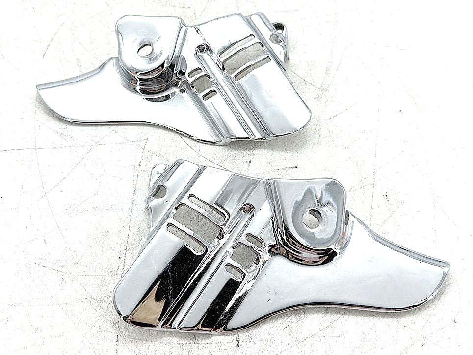 2005 Harley Road King Touring Police OEM Left & Right Steering Stem Cover Panel