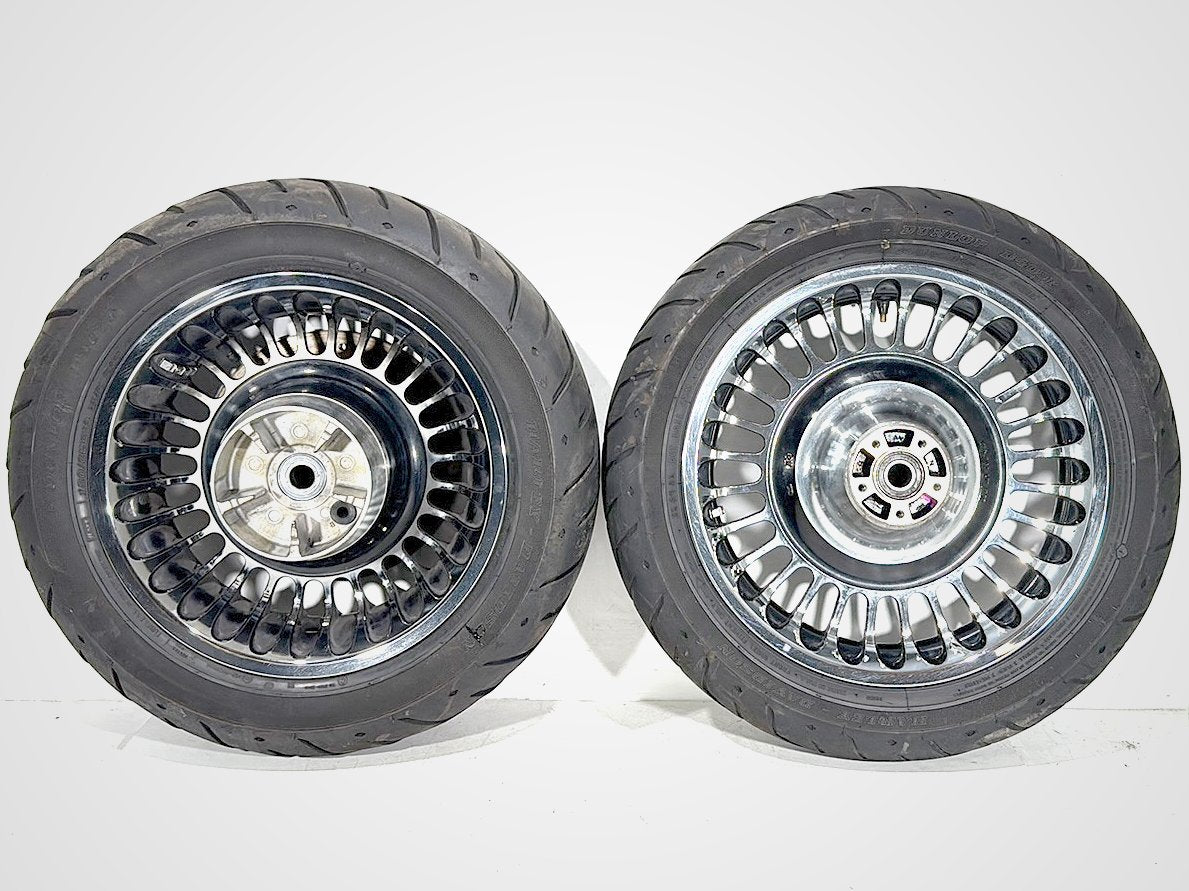 2010 Harley Electra Glide Touring Ultra OEM Front & Rear Wheel Rim Tire 16" 17"