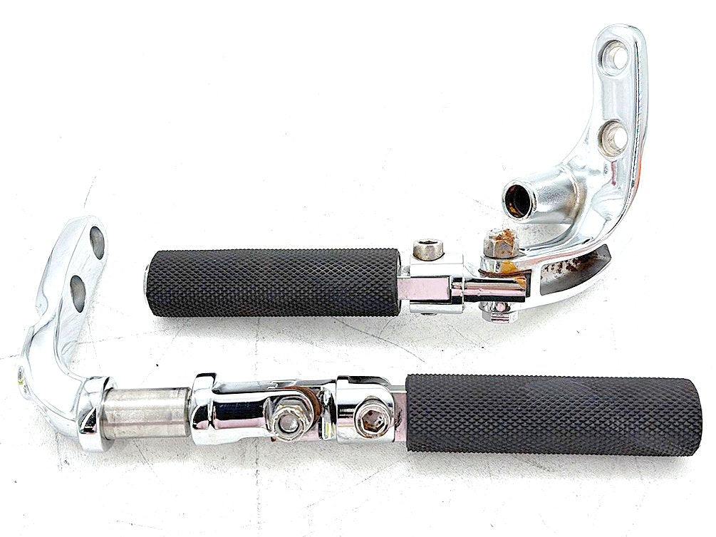 2014 Harley Dyna Low Rider FXDL OEM Left & Right Driver Step Foot Rest Pegs