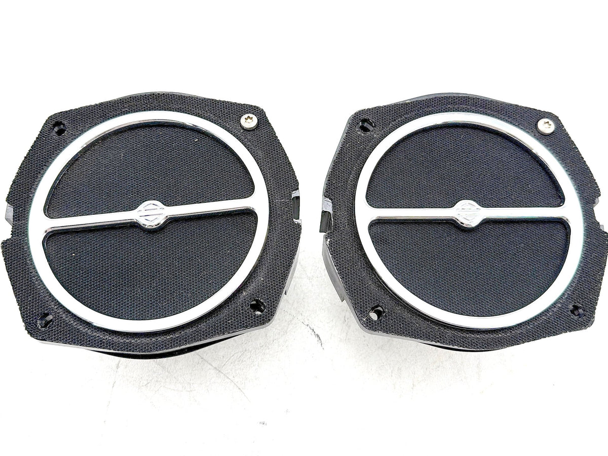 2009 Harley Electra Glide Touring CVO Eagle OEM Left Right Sound Audio Speakers