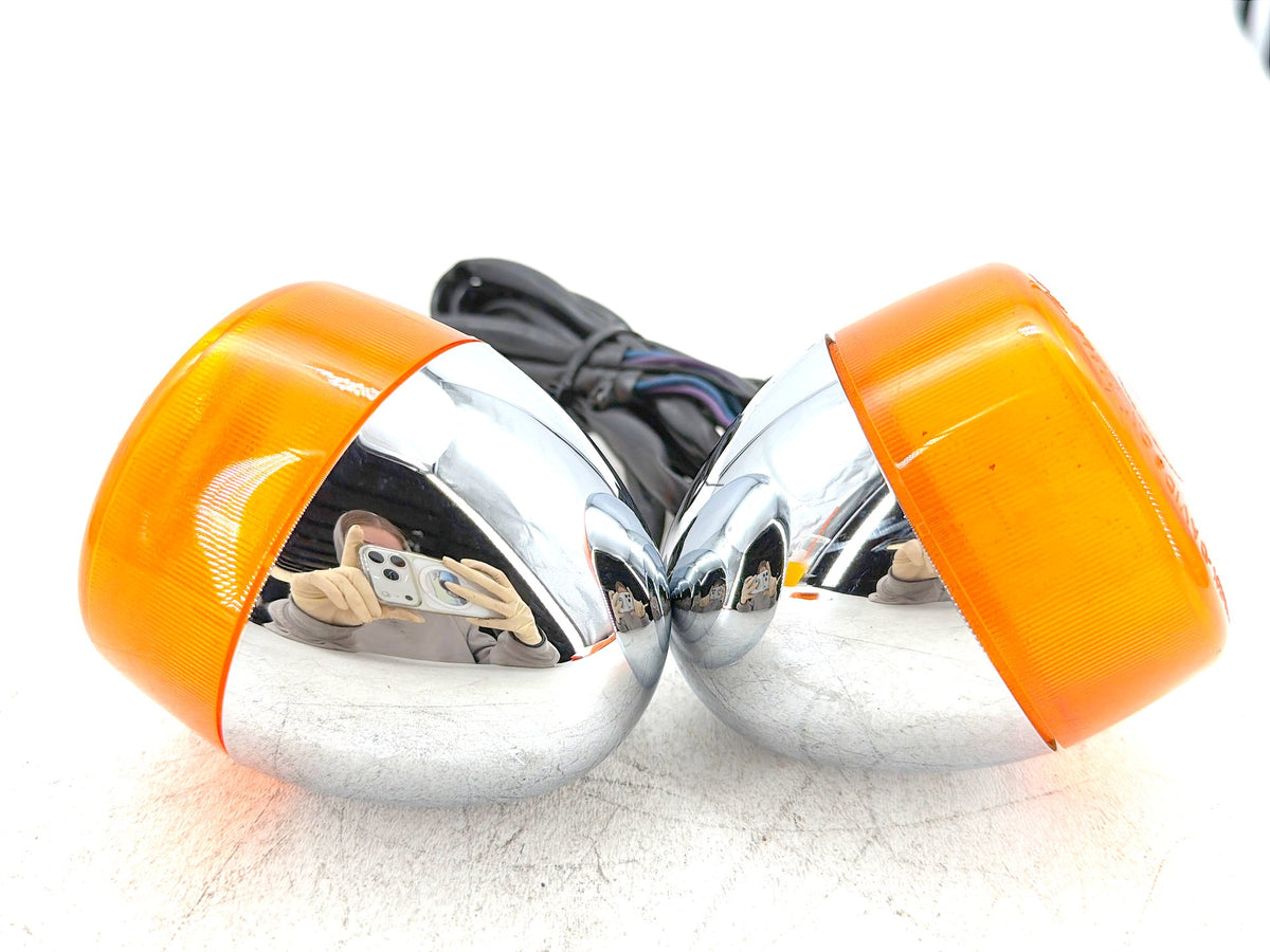 00 Harley Sportster 1200 Custom XL1200C Front Left Right Turn Signal Indicators