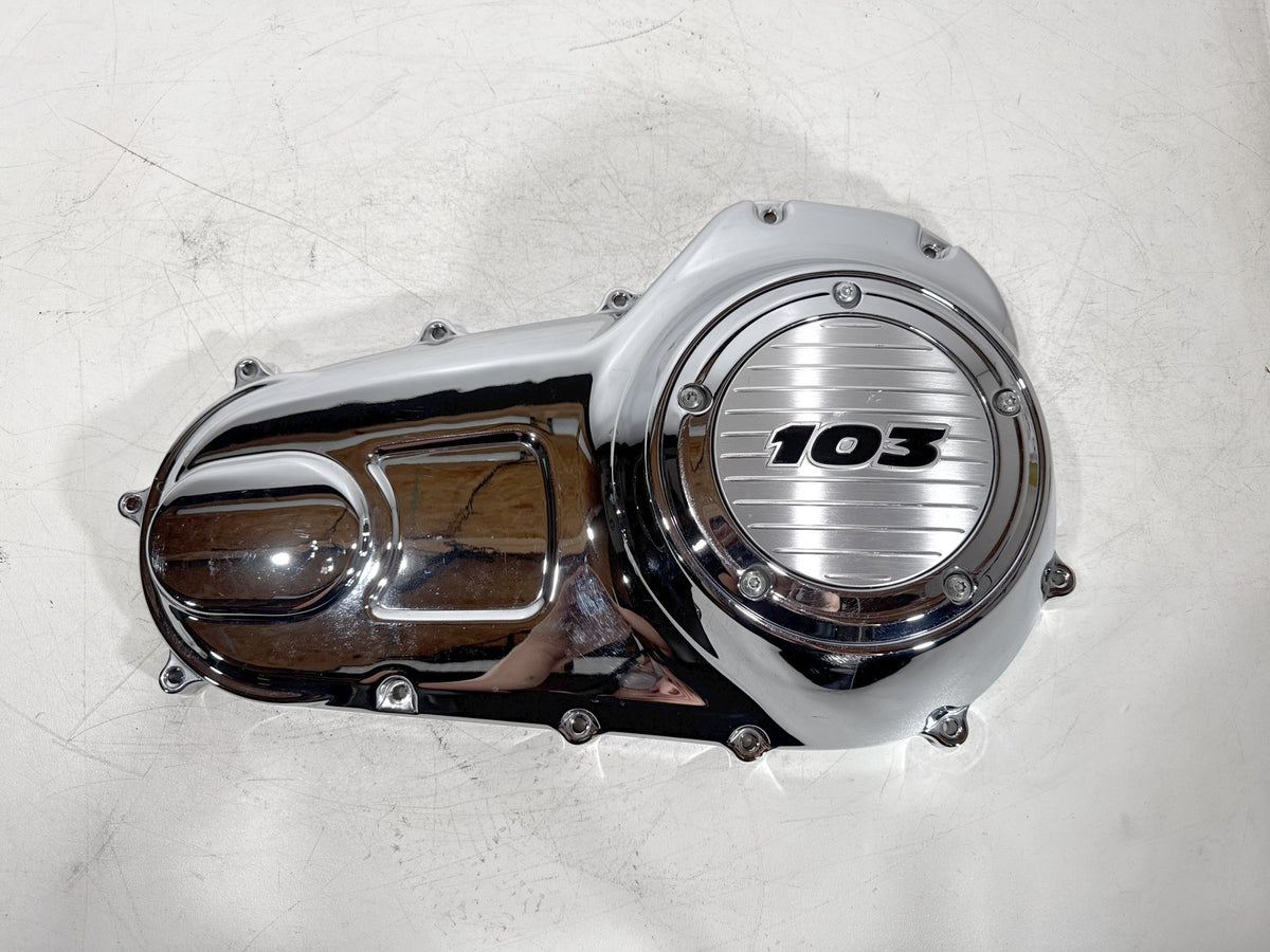 2013 Harley Street Glide Touring FLHX OEM Outer Primary Clutch Cover