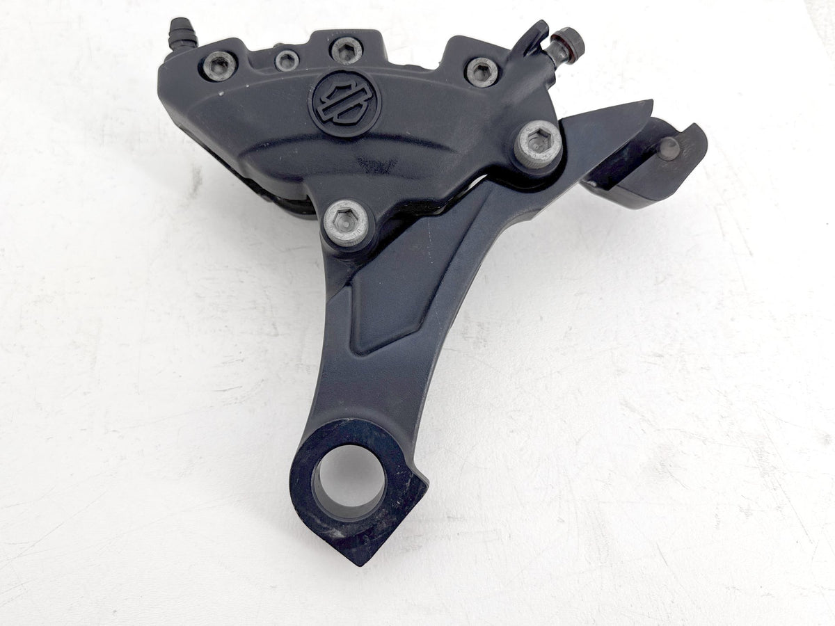2013 Harley Street Glide Touring FLHX OEM Rear Back Brake Caliper w/ Bracket