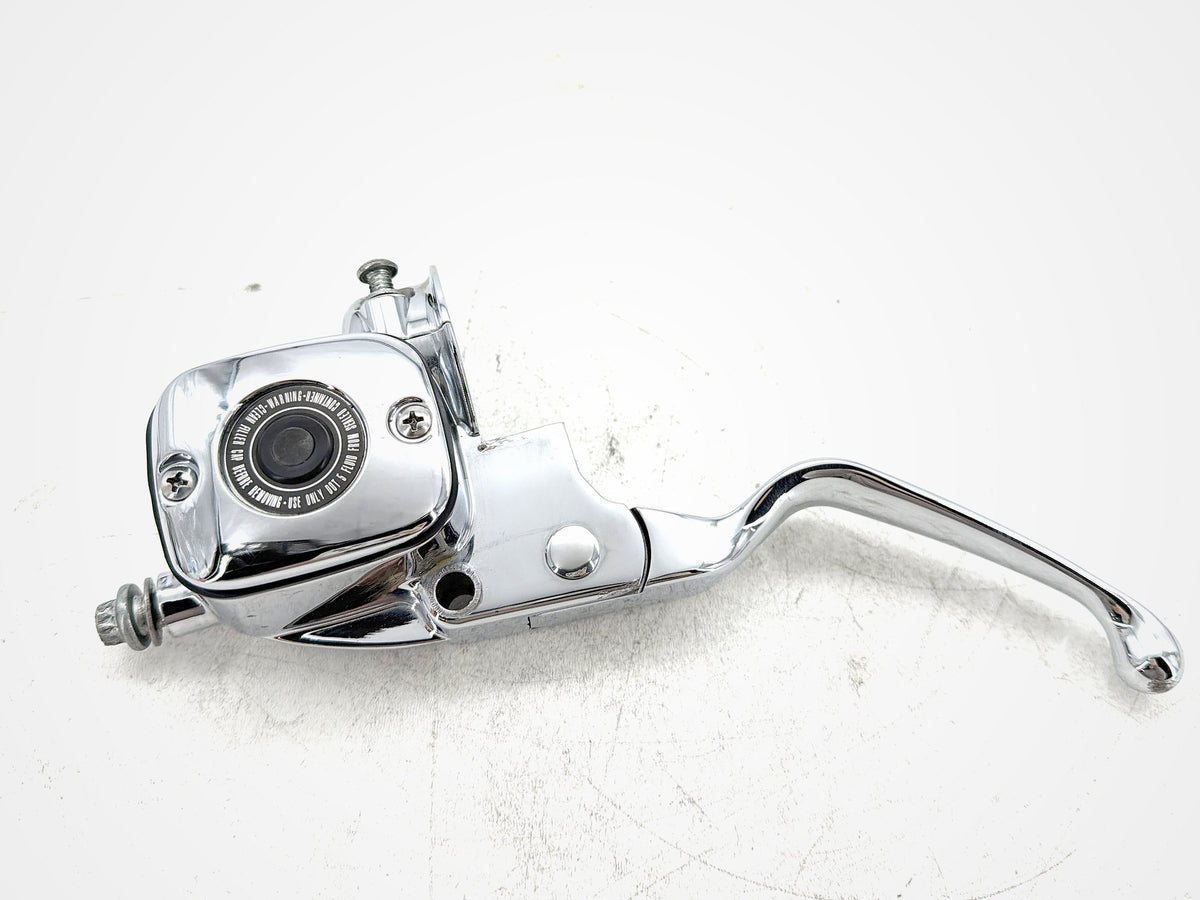 2004 Harley Electra Glide CVO Eagle Front Left Hand Clutch Lever Master Cylinder