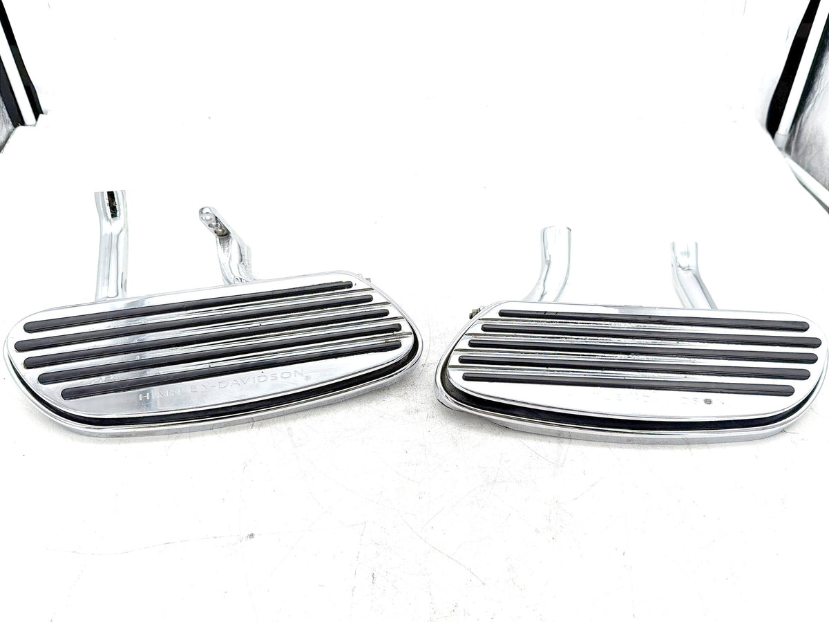 2004 Harley Electra Glide CVO Eagle OEM Left Right Driver Floorboard Foot Rest