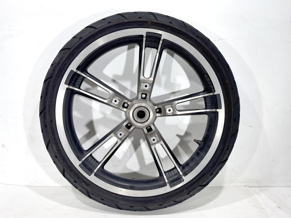2013 Harley Street Glide Touring FLHX OEM Front Wheel Rim Tire 130/60B19