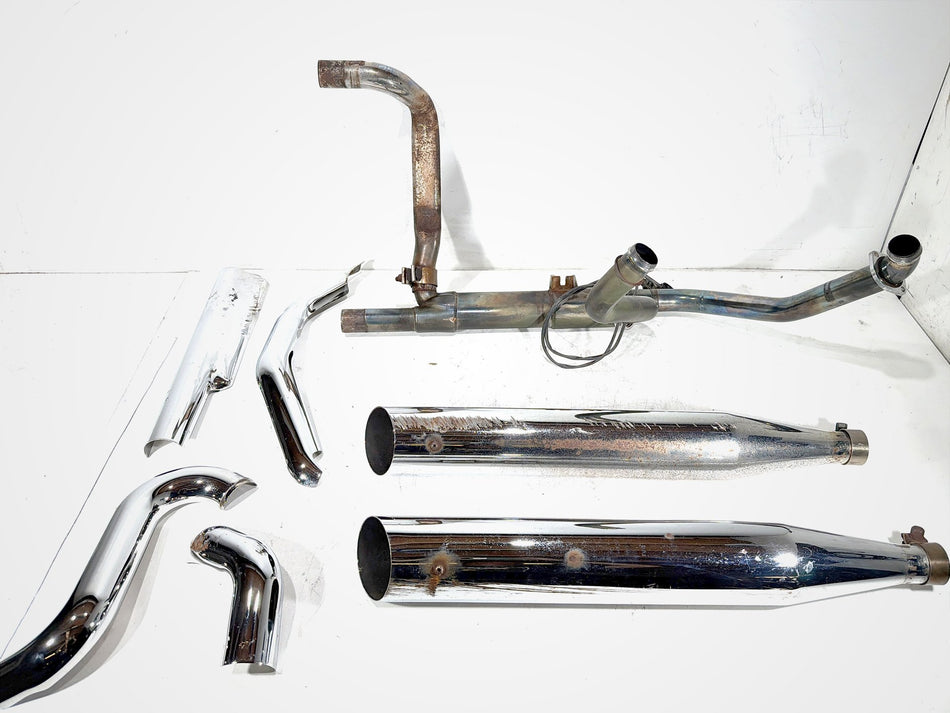 2015 Harley Electra Glide Touring Ultra OEM Exhaust Header Pipes Muffler