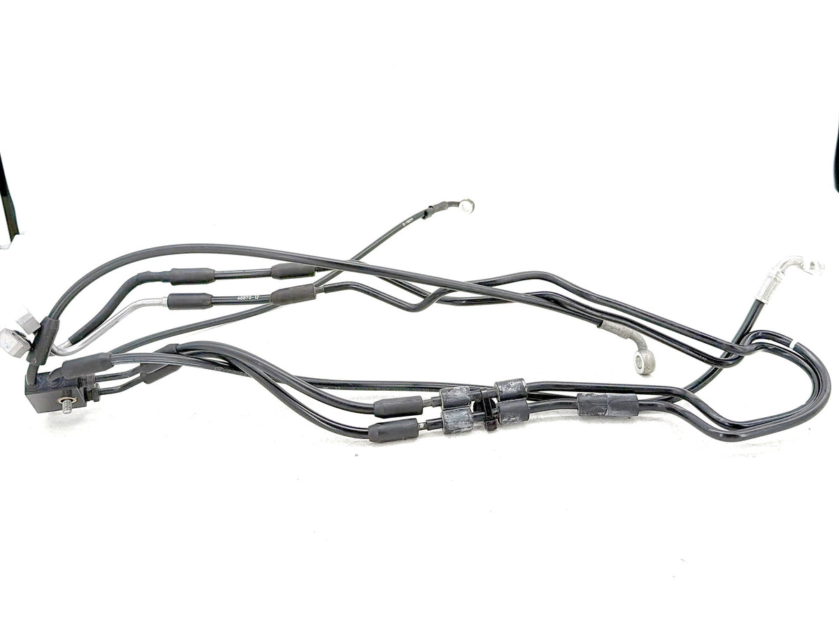 2014 Harley Dyna Switchback FLD OEM Front Brake Hose Line Pipe ABS 44233-12