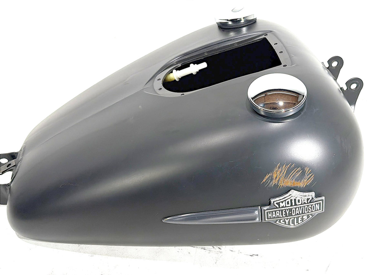 2012 Harley Dyna Fat Bob FXDF 103 OEM Fuel Gas Tank Gasoline Reservoir DENTED