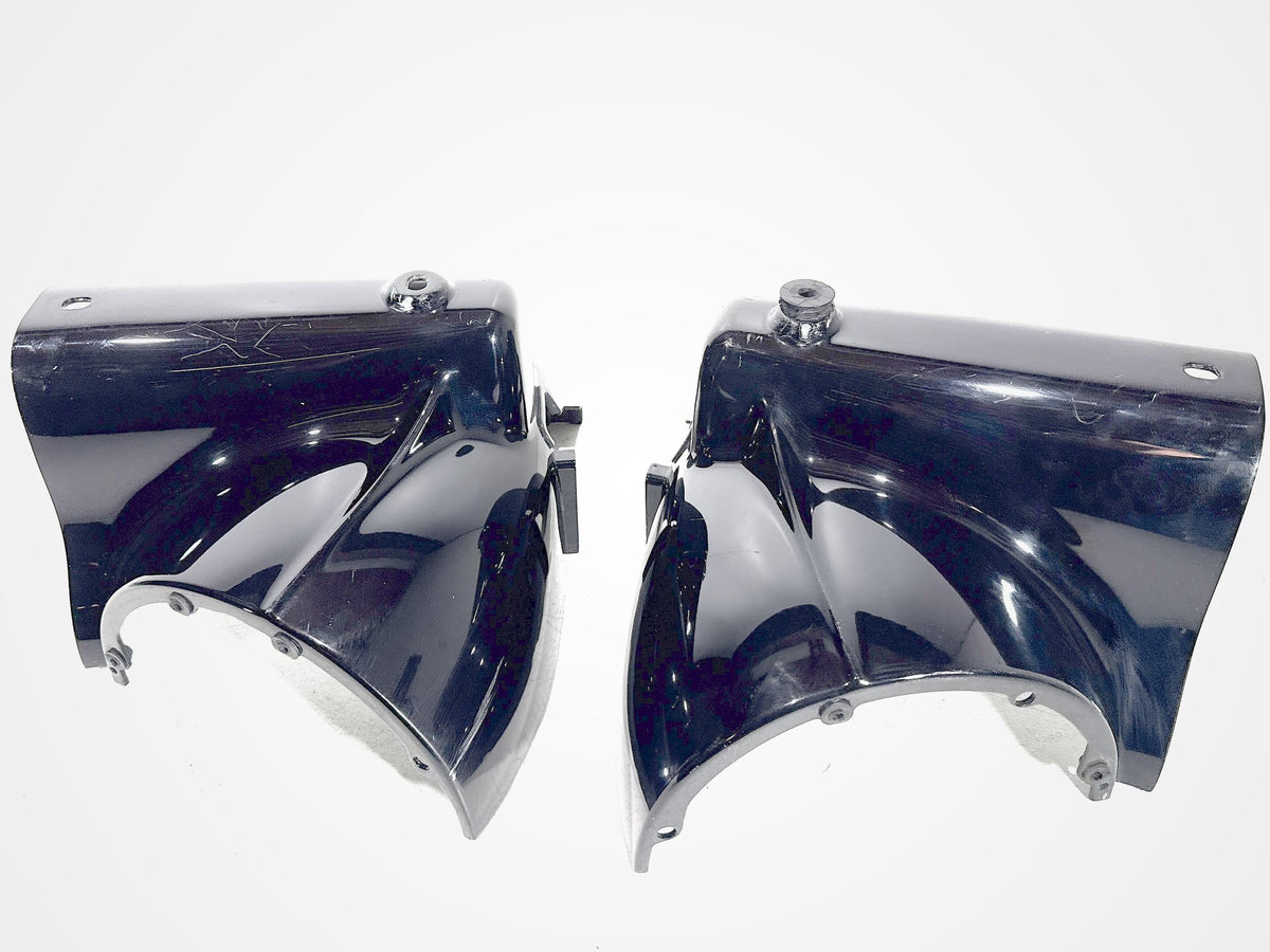 2010 Harley Road King Touring Police OEM Left & Right Headlamp Nacelle Covers
