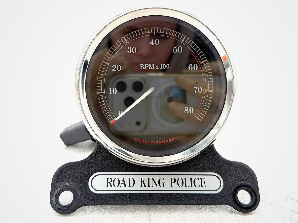10 Harley Road King Touring Police OEM Tachometer Tacho Gauge Instrument Cluster