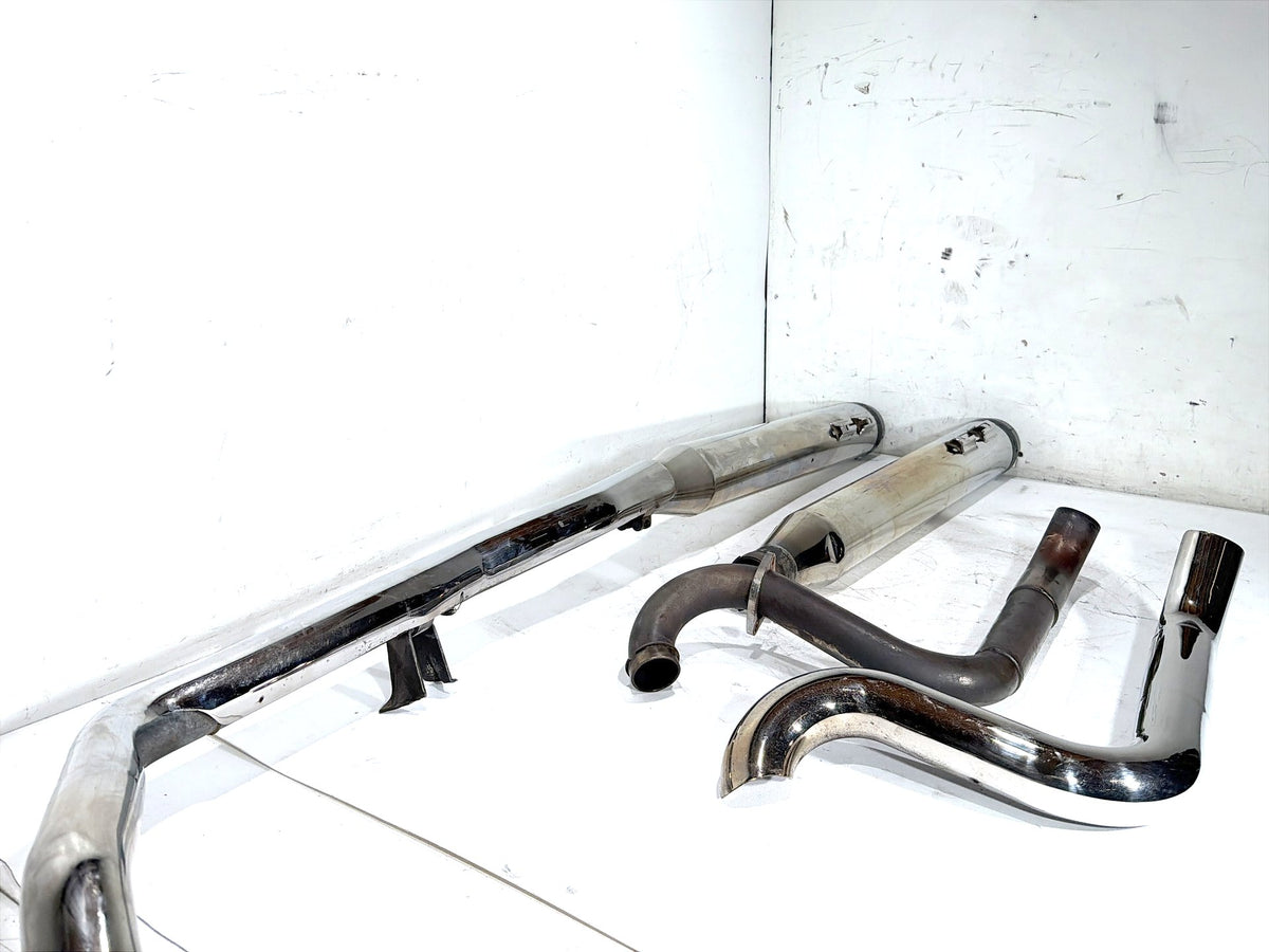 2004 Harley Electra Glide Touring Ultra OEM Exhaust Header Pipes Muffler