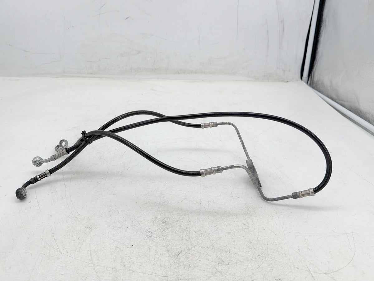 2009 Harley Street Glide Touring FLHX OEM Front Brake Hose Line Pipe NON-abs