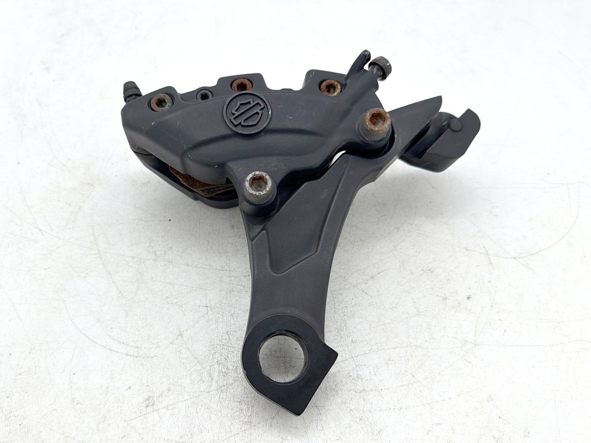 2009 Harley Street Glide Touring FLHX OEM Rear Back Brake Caliper w/ Bracket