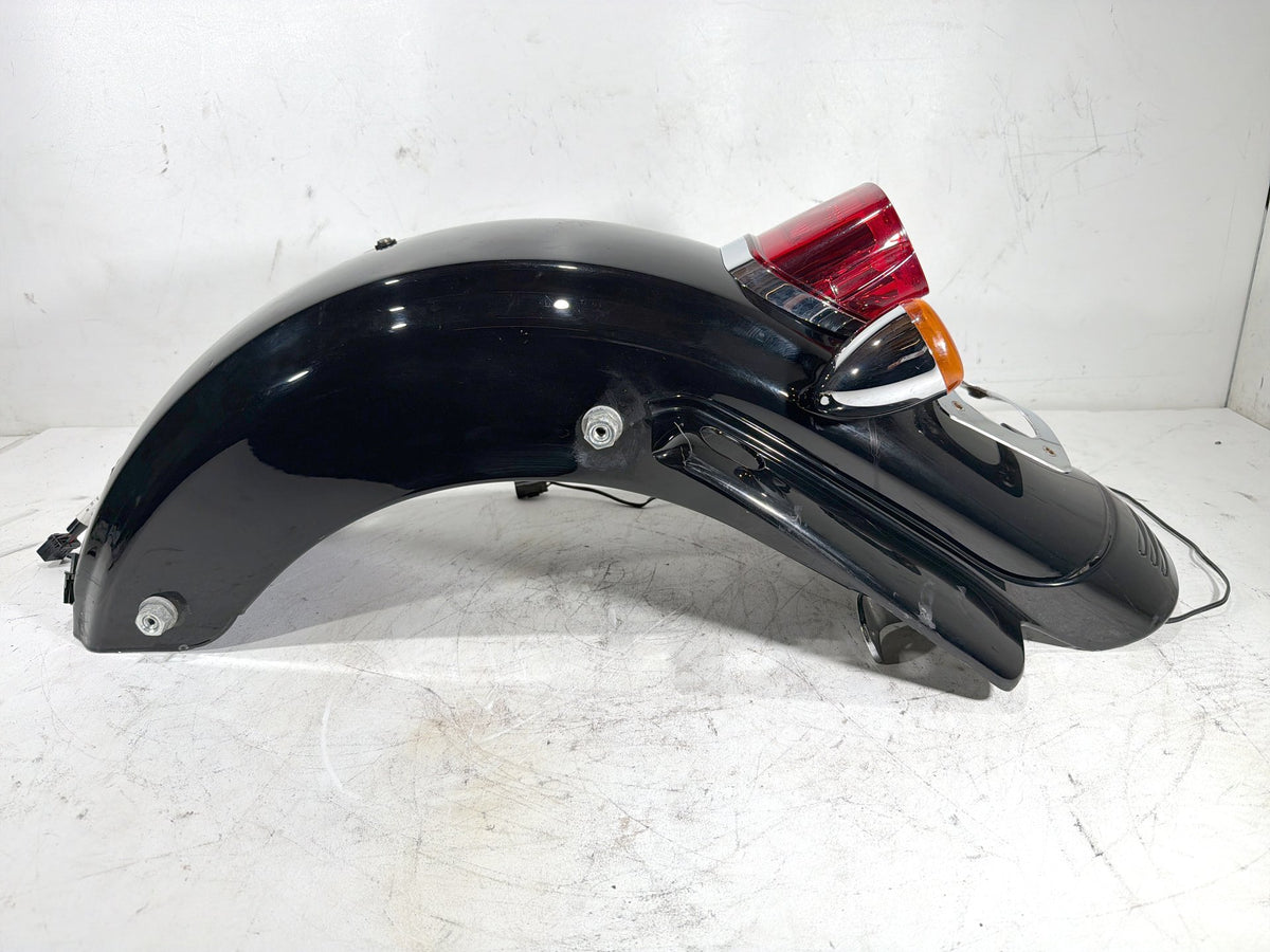2009 Harley Street Glide Touring FLHX OEM Rear Wheel Fender & Turn Signals Bar
