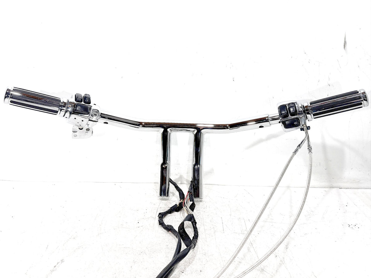 2002 Harley Dyna Wide Glide FXDWG OEM Handlebars Left Right Switches Controls