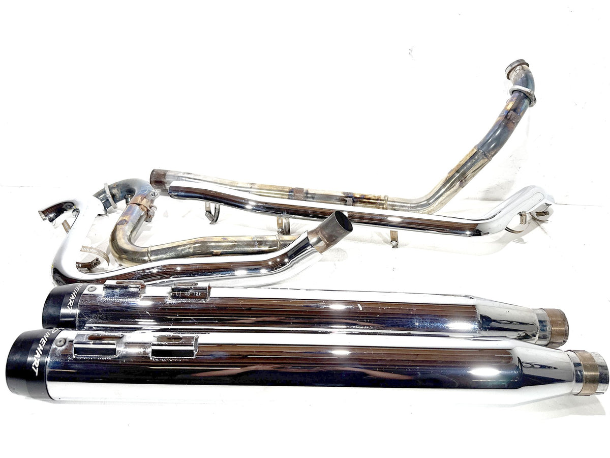 2002 Harley Electra Glide Touring Classic Exhaust Header Pipes Muffler RINEHART