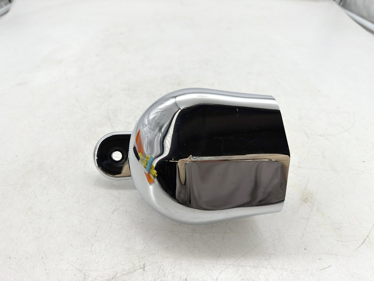 2010 Harley Street Glide Touring FLHX OEM Horn Signal Klaxon Chrome Cover