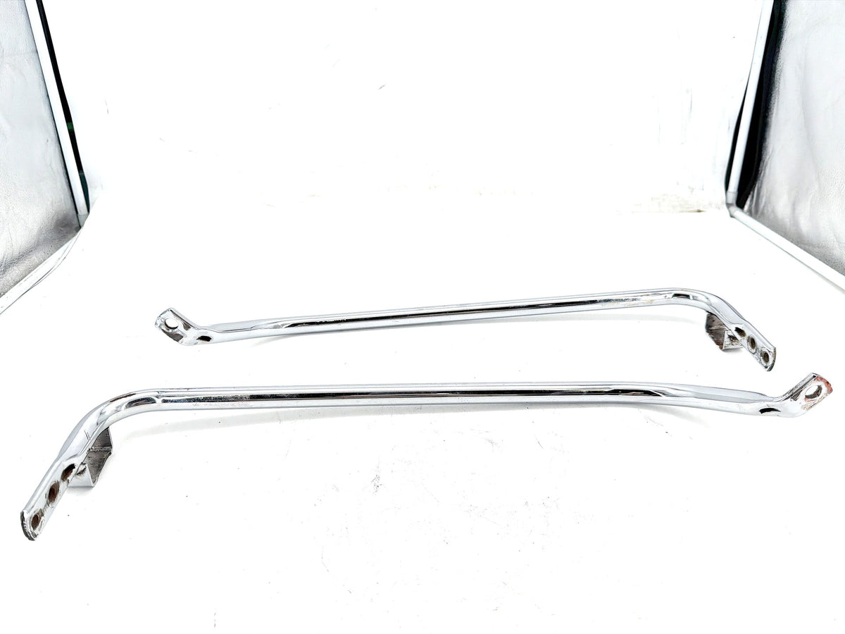 06 Harley Road King Touring Custom OEM Rear Left Right Saddlebag Guard Rails Bar