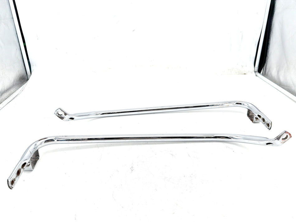 06 Harley Road King Touring Custom OEM Rear Left Right Saddlebag Guard Rails Bar
