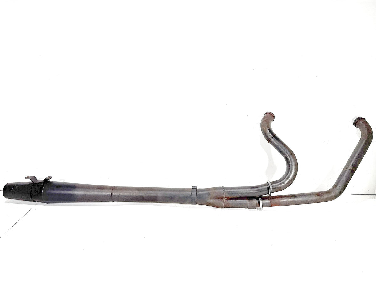 02 Harley Electra Glide Touring FLHT Exhaust System Header Pipe Muffler Silencer