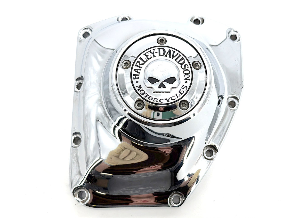 2016 Harley Touring FLHXS Street Glide OEM Engine Motor Timing Chain Cover SKULL