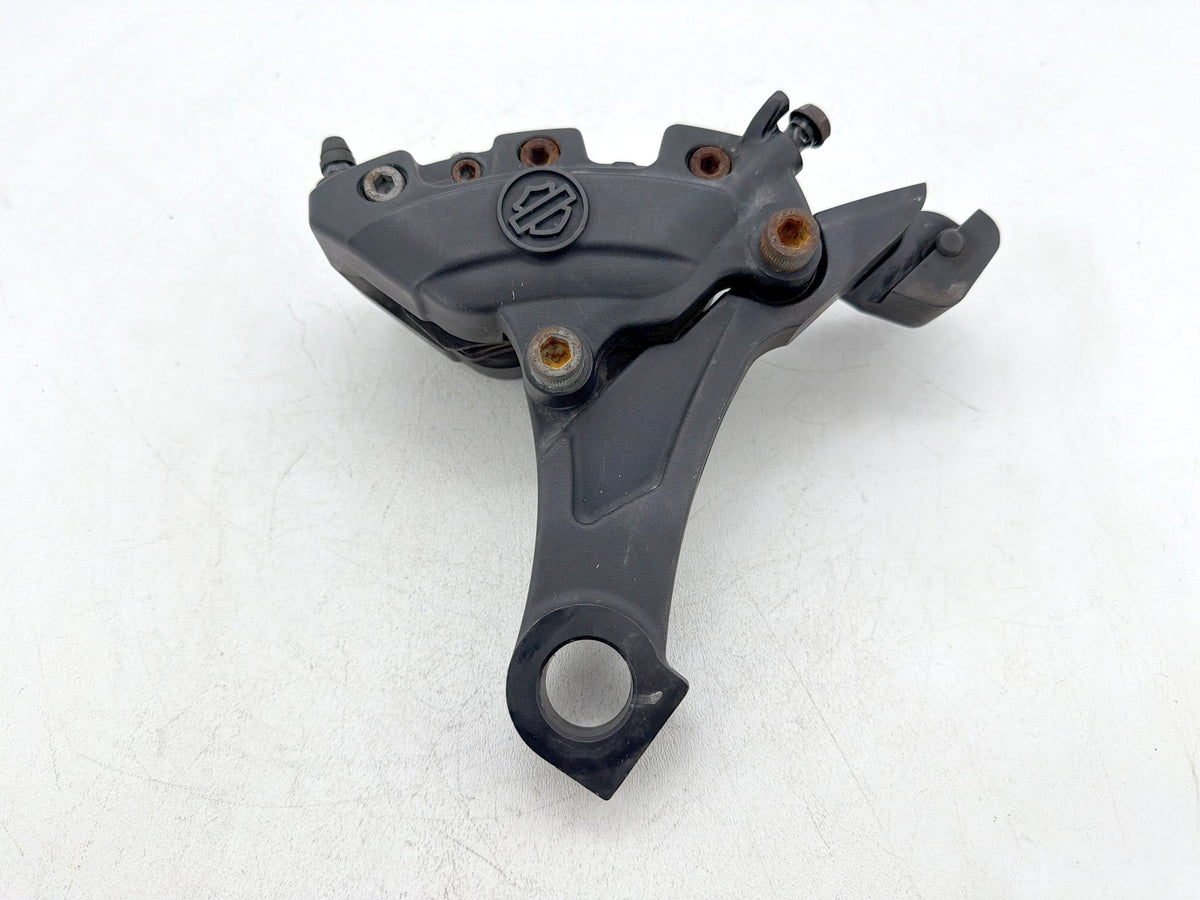 2011 Harley Road King Touring FLHR OEM Rear Back Brake Caliper w/ Bracket