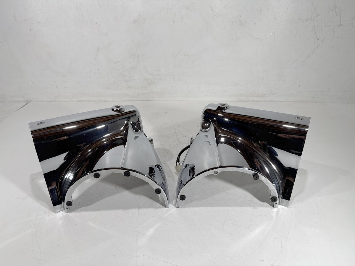 2011 Harley Road King Touring FLHR OEM Left & Right Headlamp Nacelle Covers