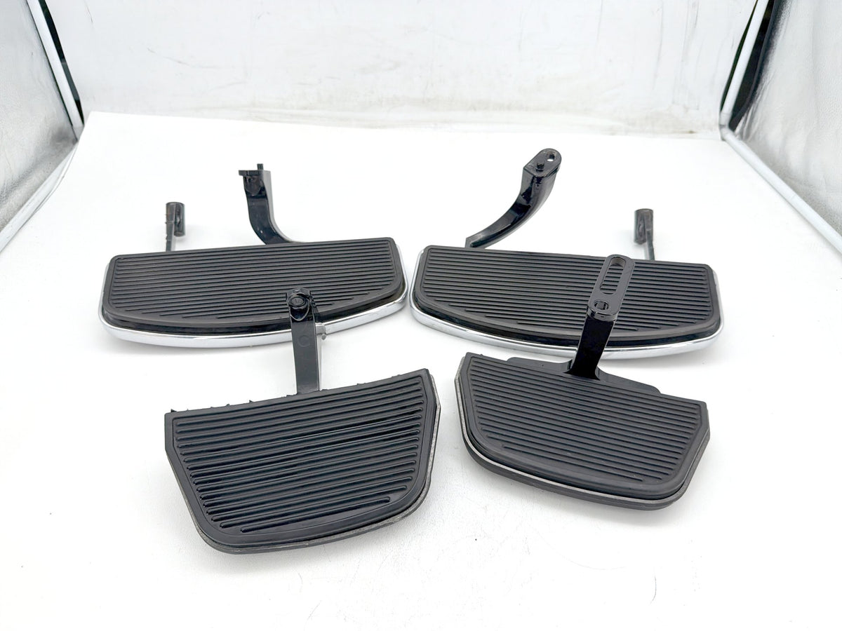 11 Harley Electra Glide Touring OEM Left Right Driver Pass Floorboard Foot Rest