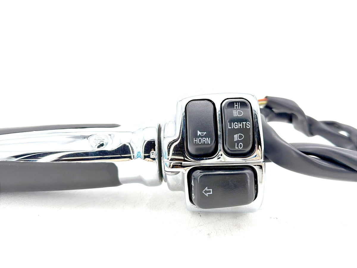 03 Harley Softail Deuce FXSTDI OEM Left Turn Signal Headlight Switches Controls
